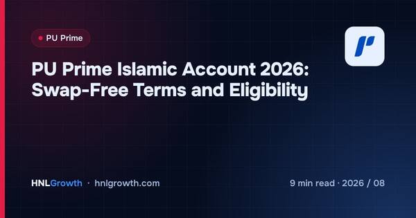 PU Prime Islamic Account 2026: Swap-Free Terms and Eligibility cover illustration
