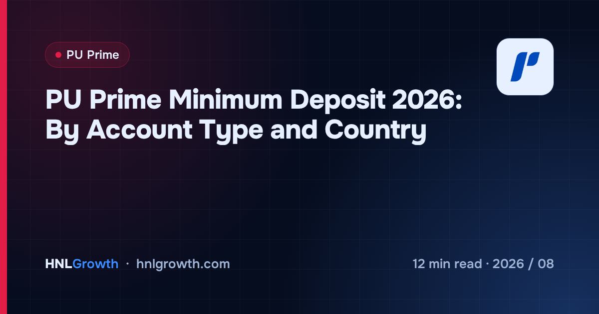 PU Prime Minimum Deposit 2026: By Account Type and Country — cover image