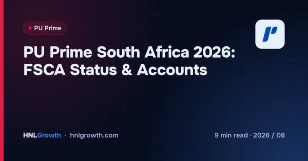 PU Prime South Africa 2026: FSCA Status & Accounts cover illustration