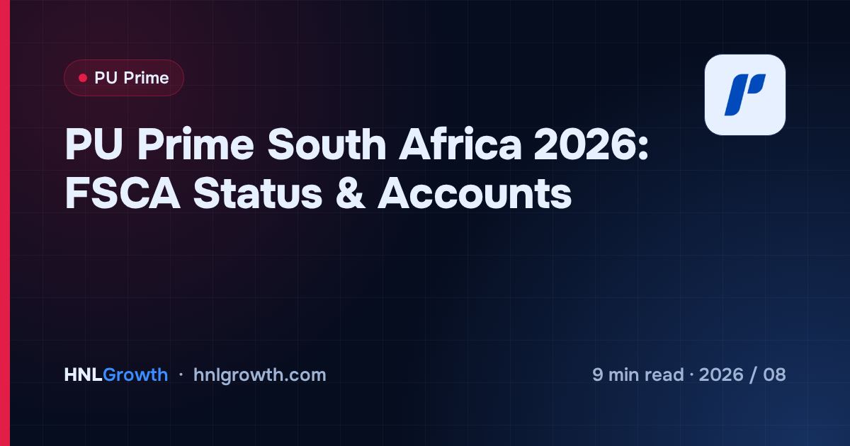 PU Prime South Africa 2026: FSCA Status & Accounts — cover image