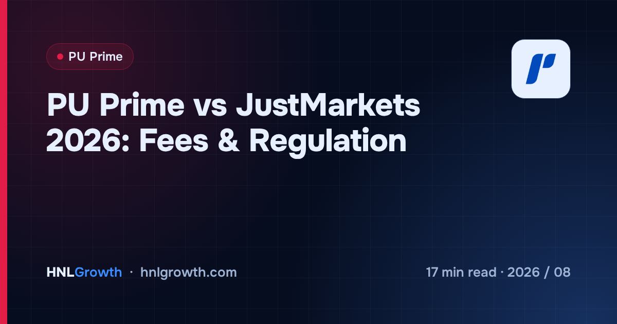 PU Prime vs JustMarkets 2026: Fees & Regulation — cover image