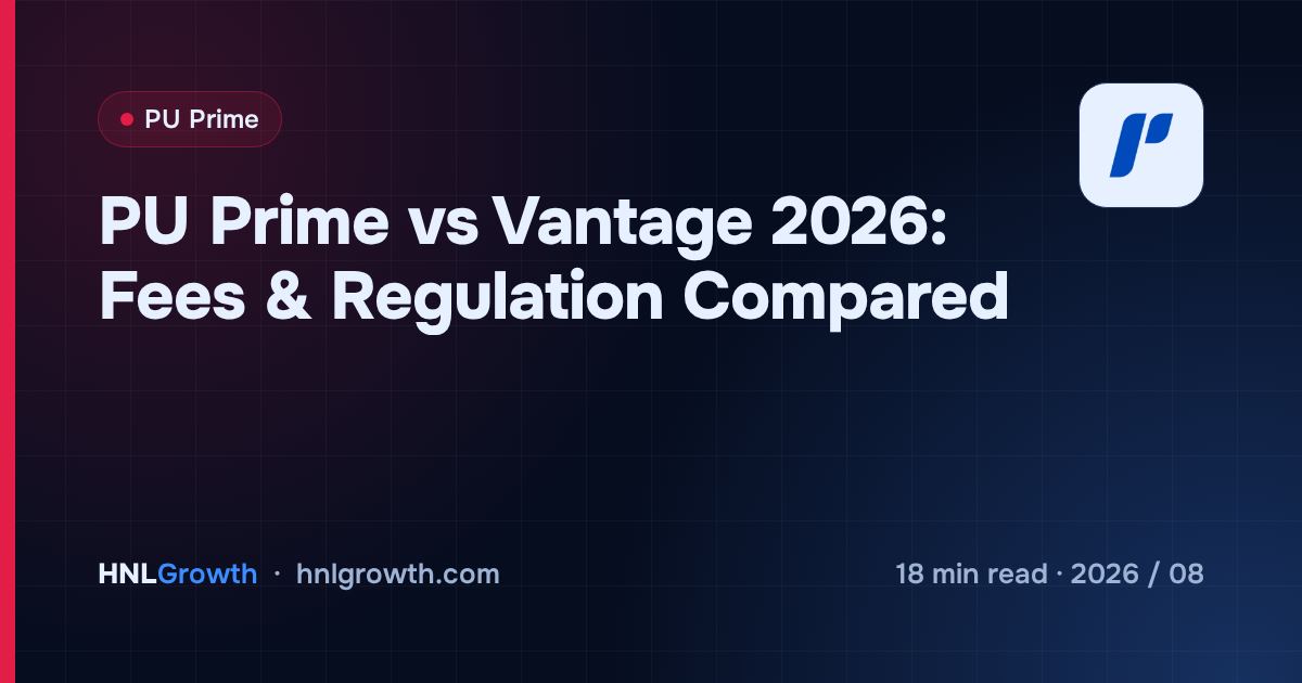 PU Prime vs Vantage 2026: Fees & Regulation Compared — cover image