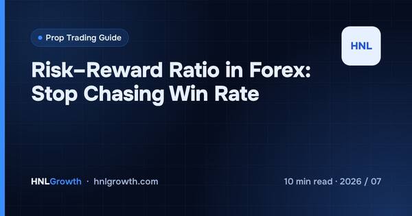Risk–Reward Ratio in Forex: Stop Chasing Win Rate cover illustration