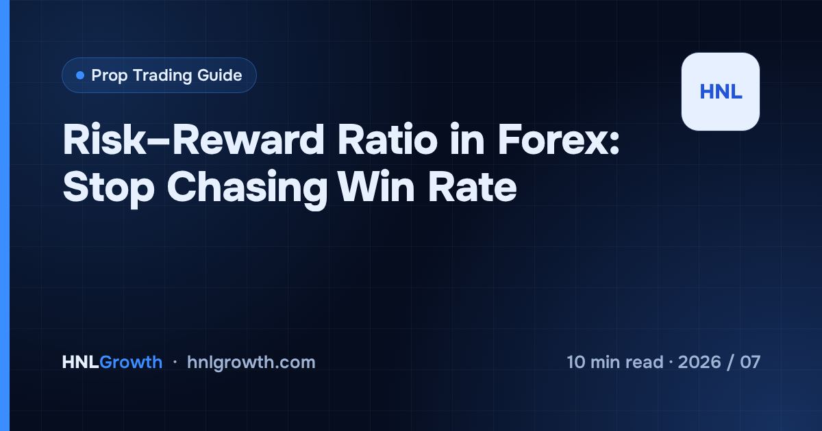 Risk–Reward Ratio in Forex: Stop Chasing Win Rate — cover image