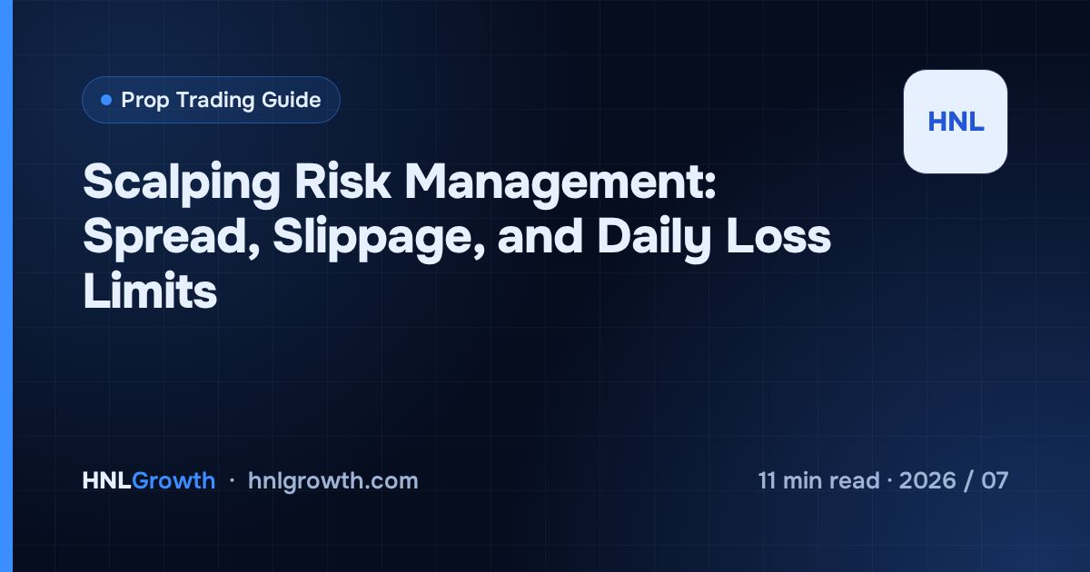 Scalping Risk Management: Spread, Slippage, and Daily Loss Limits — cover image