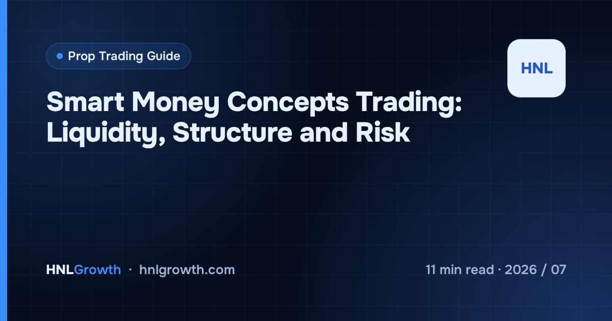 Smart Money Concepts Trading: Liquidity, Structure and Risk — cover image