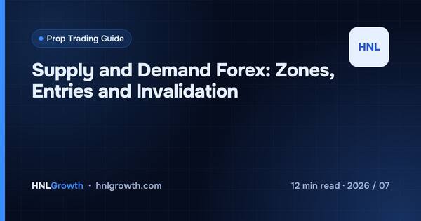 Supply and Demand Forex: Zones, Entries and Invalidation cover illustration