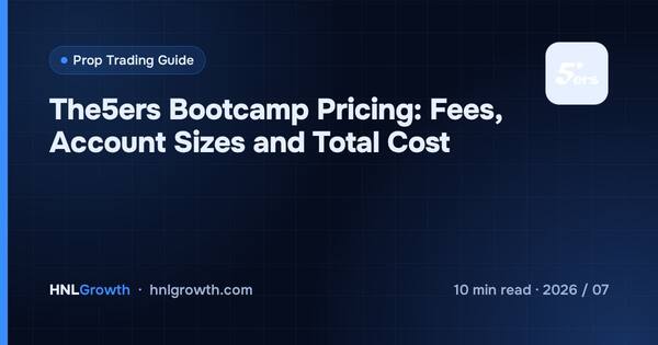 The5ers Bootcamp Pricing: Fees, Account Sizes and Total Cost cover illustration