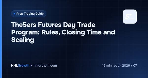 The5ers Futures Day Trade Program: Rules, Closing Time and Scaling cover illustration