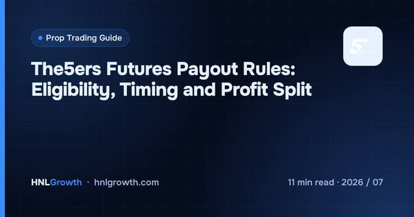The5ers Futures Payout Rules: Eligibility, Timing and Profit Split cover illustration
