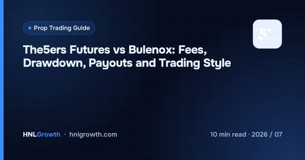 The5ers Futures vs Bulenox: Fees, Drawdown, Payouts and Trading Style cover illustration