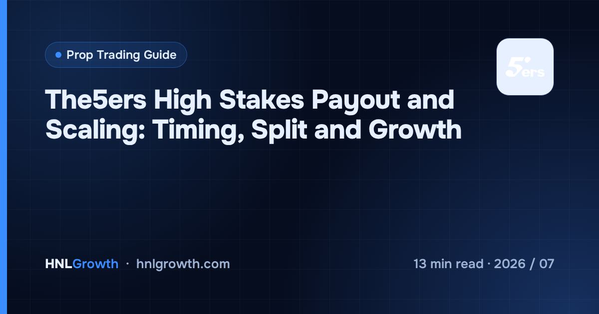 The5ers High Stakes Payout and Scaling: Timing, Split and Growth — cover image