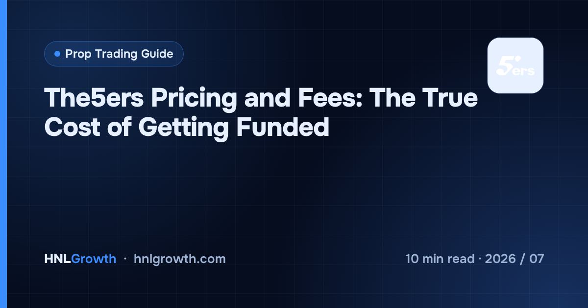 The5ers Pricing and Fees: The True Cost of Getting Funded — cover image