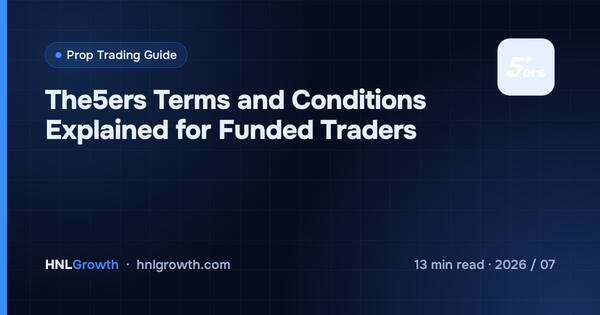 The5ers Terms and Conditions Explained for Funded Traders cover illustration