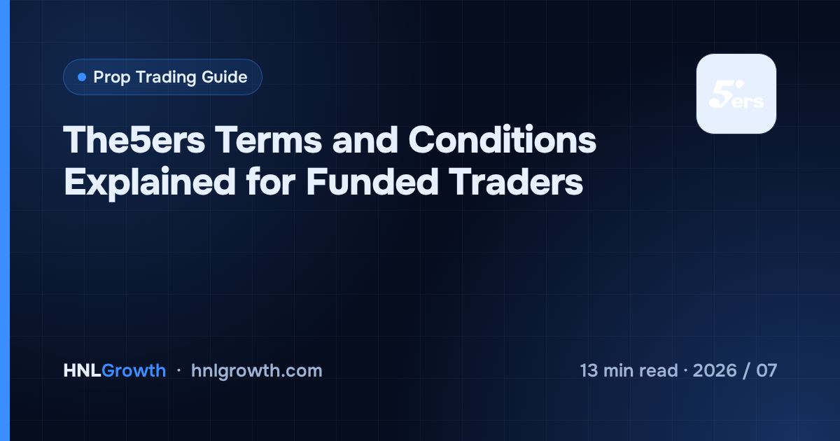 The5ers Terms and Conditions Explained for Funded Traders — cover image