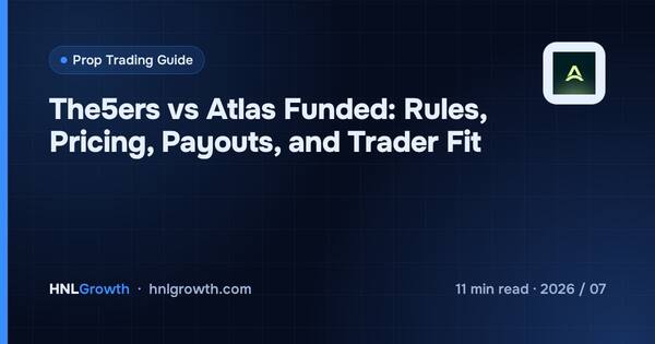 The5ers vs Atlas Funded: Rules, Pricing, Payouts, and Trader Fit cover illustration