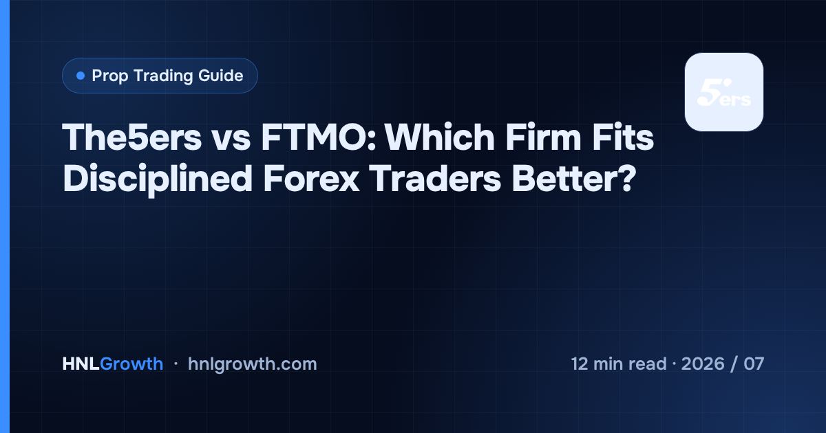 The5ers vs FTMO: Which Firm Fits Disciplined Forex Traders Better? — cover image