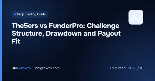The5ers vs FunderPro: Challenge Structure, Drawdown and Payout Fit cover illustration