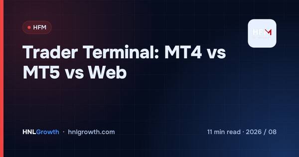 Trader Terminal: MT4 vs MT5 vs Web cover illustration