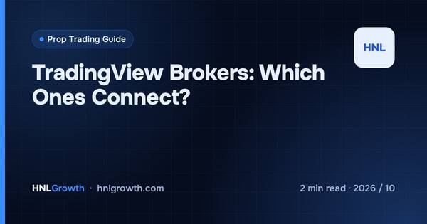 Best TradingView Brokers (2026): Direct Execution & Raw Spreads cover illustration