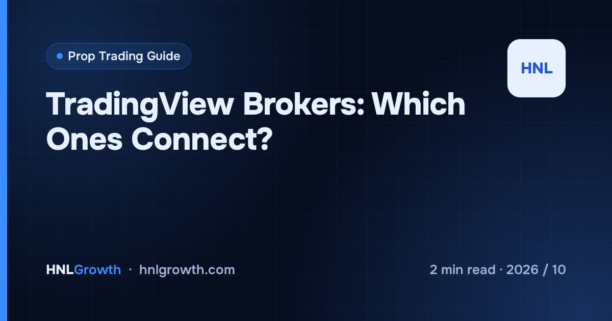 Best TradingView Brokers (2026): Direct Execution & Raw Spreads — cover image