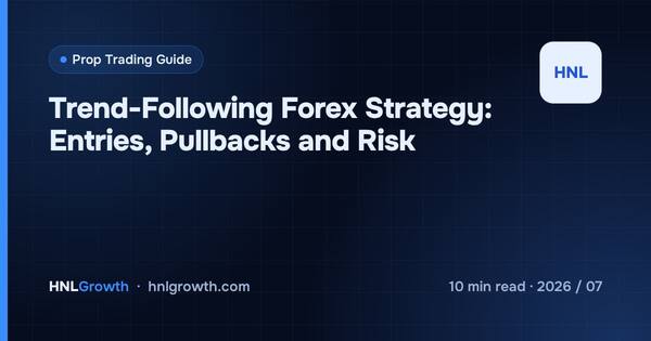 Trend-Following Forex Strategy: Entries, Pullbacks and Risk cover illustration