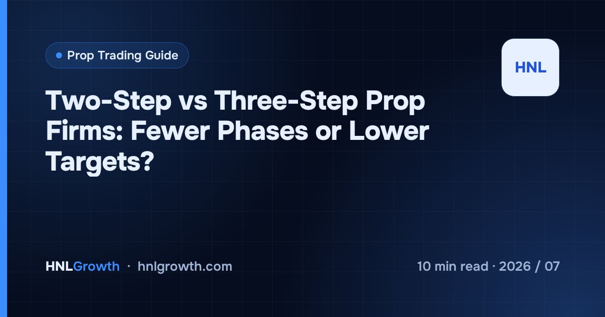 Two-Step vs Three-Step Prop Firms: Fewer Phases or Lower Targets? — cover image