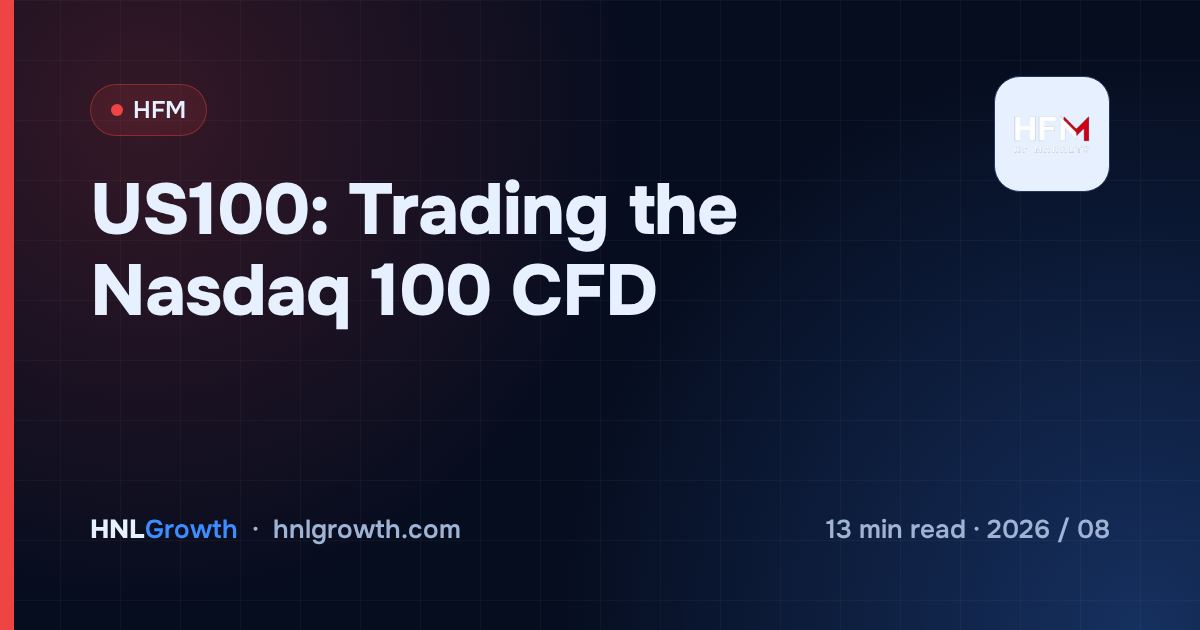 US100: Trading the Nasdaq 100 CFD — cover image