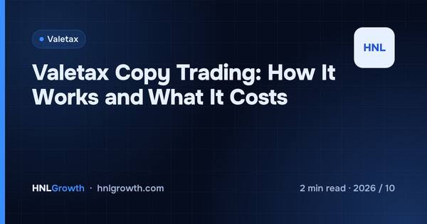 Valetax Copy Trading: How It Works and What It Costs cover illustration
