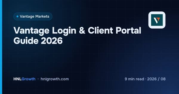 Vantage Markets Login: Client Portal, MT4/MT5 & IB Sign-In cover illustration