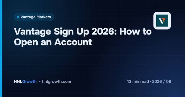 Vantage Sign Up 2026: How to Open an Account cover illustration
