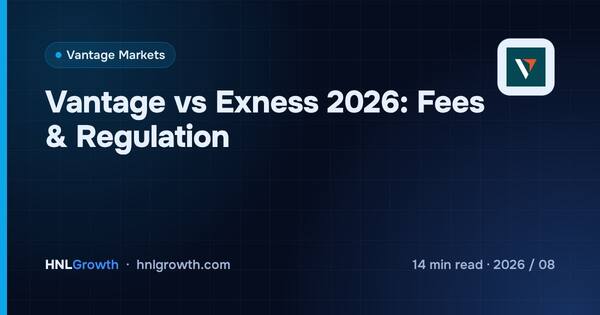 Vantage vs Exness 2026: Fees & Regulation cover illustration