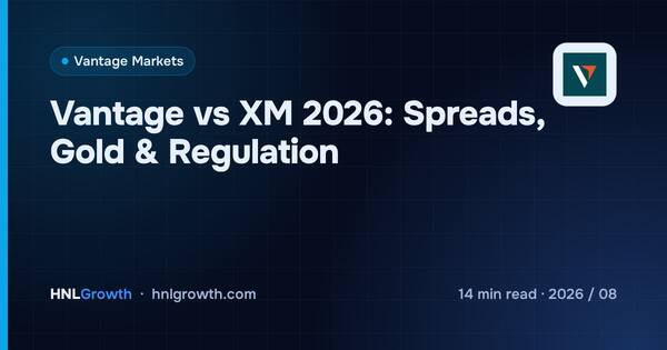 Vantage vs XM 2026: Spreads, Gold & Regulation cover illustration