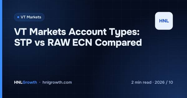 VT Markets Account Types: STP vs RAW ECN Compared cover illustration