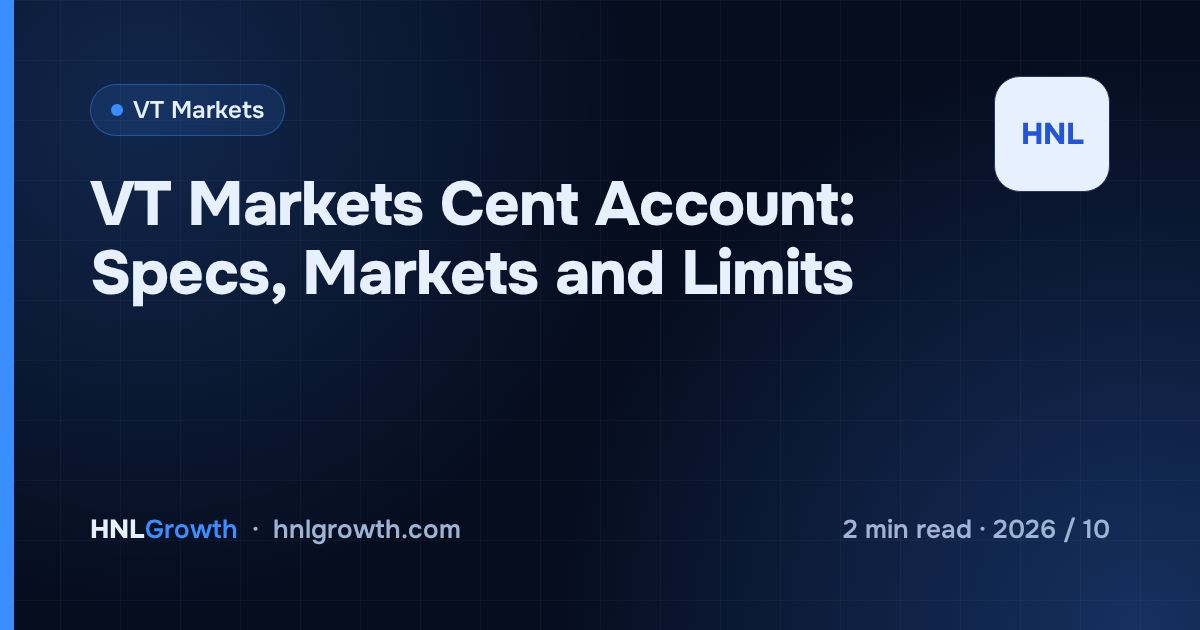 VT Markets Cent Account: Specs, Markets and Limits — cover image