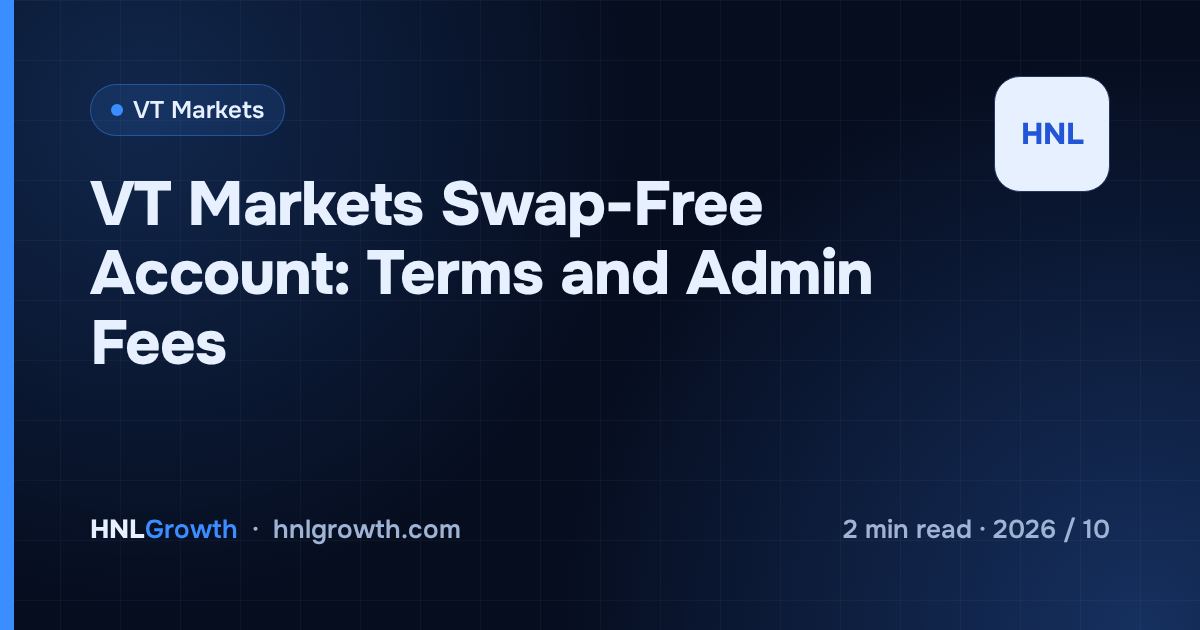VT Markets Swap-Free Account: Terms and Admin Fees — cover image