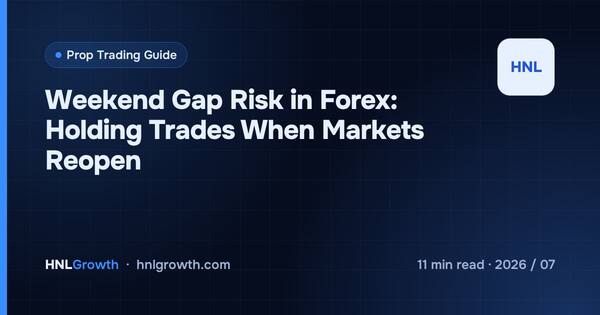 Weekend Gap Risk in Forex: Holding Trades When Markets Reopen cover illustration