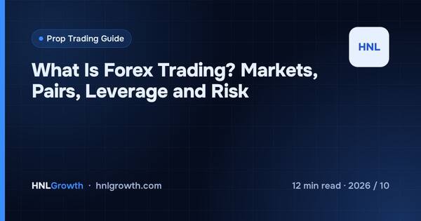 What Is Forex Trading? Markets, Pairs, Leverage and Risk cover illustration
