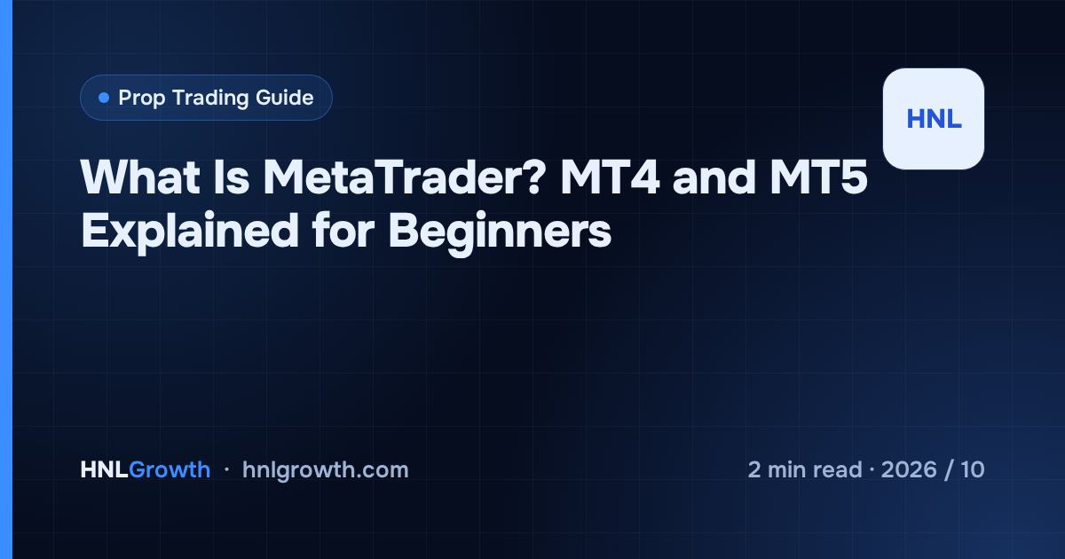 What Is MetaTrader? MT4 and MT5 Explained for Beginners — cover image